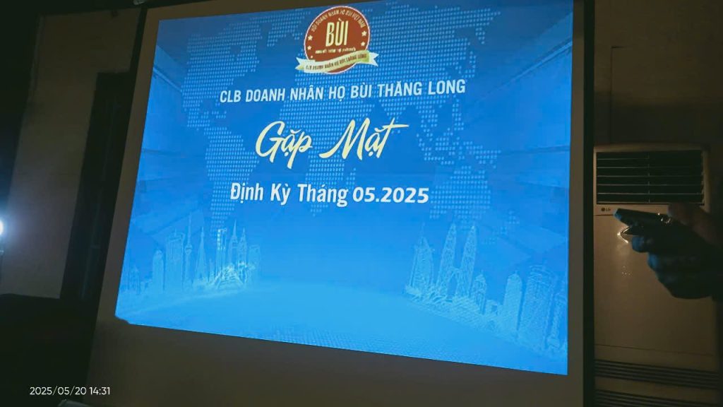 Gặp mặt doanh nhân họ bùi.